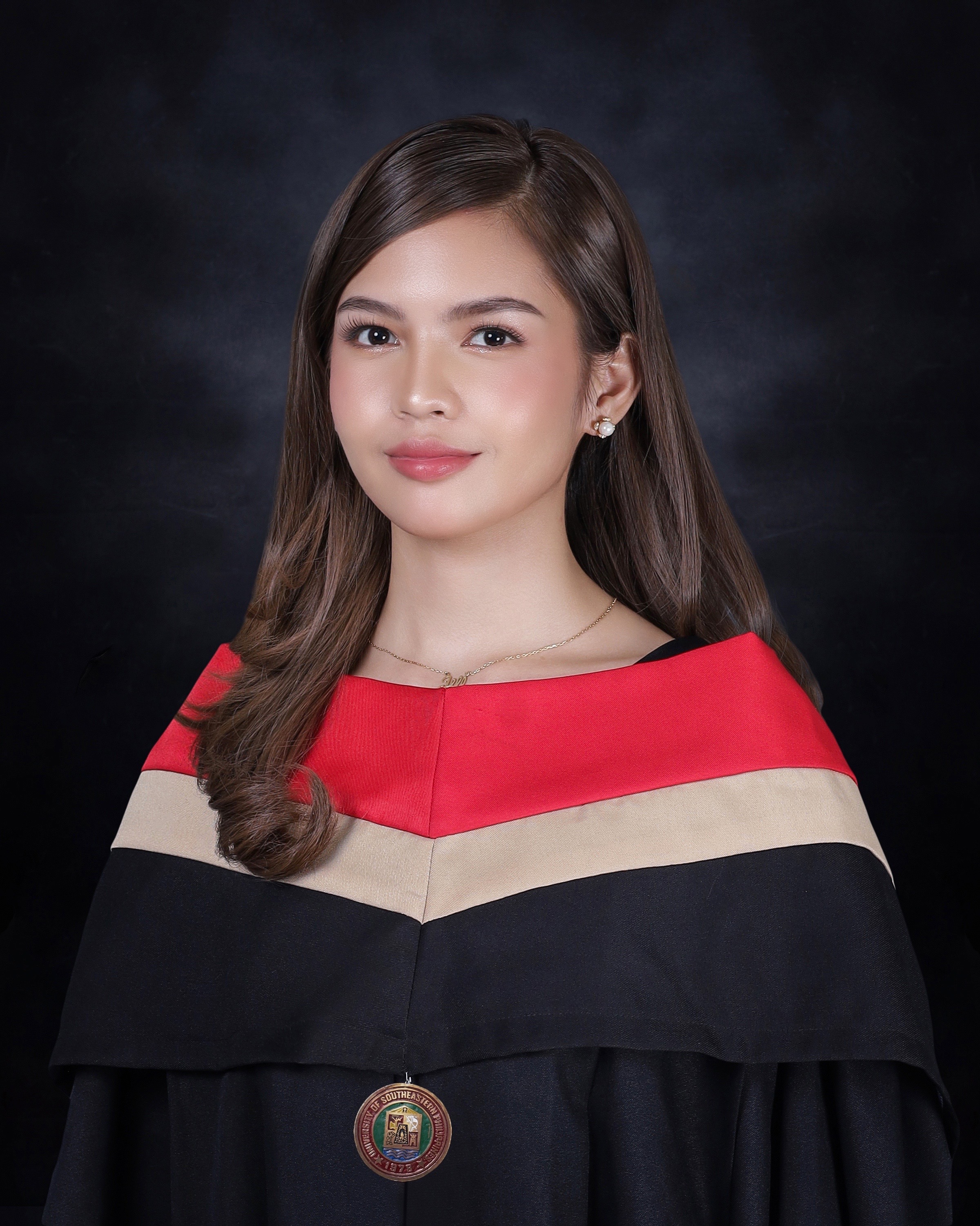Jill Frances Cabaluna at graduation